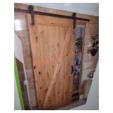 Masonite Barn Door Kit 36"x84" Knotty Alder