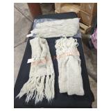 A New Day Knitted Scarves Oatmeal Color