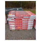 GAF TimberTex Ridge Cap Shingles, Weathered Brown