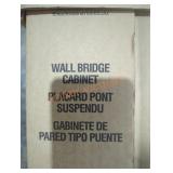 30" Wall Bridge Cabinet
