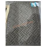 1 walnut welcome mat 24" x 36"
