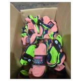 Box Lot Assorted Size & Color Socks