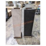 2-pc. Rustic Decor