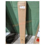 1.75 in. x 32 in. White Vinyl and Rubber Slide-On