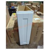 White base cabinet 18"
