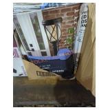 2 solar post lantern lights