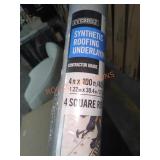 4ft x 100ft Roll Synthetic Roofing Underlayment