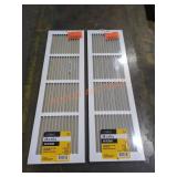 (2) 24" x 6" Air Returns