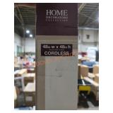48" x 48" Snow Drift Cellular Shade