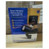 1 motion sensor battery powered spotlight kit