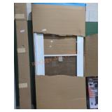 (1) 36" x 80" White Storm Door