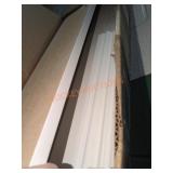 (2) 4" x 96" Primed Baseboard Molding