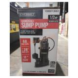1/2HP Submersible Sump Pump