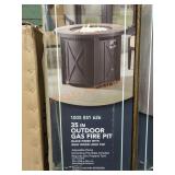 (1) 35" Outdoor Gas Fire Pit