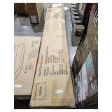 86" x 66" x 7" Walnut Colored Queen Size Bed Frame