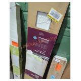42" x 72" white blinds
