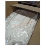 Box of woven scarfs