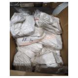 Box Lot Of Assorted Size Tube Socks