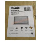 Kraus 36" Farmhouse Stainless Steel Kitchen Sink