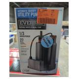 Everbilt automatic shutoff utility pump
