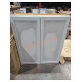 White wall cabinet 38"