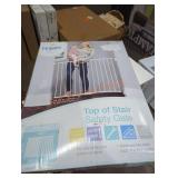 Regalo top of stairs safety gate