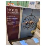 HDC Sarolta Sands 5 Light Chandelier