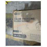 LED Color Changing Flush Mount