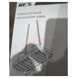 Ceiling Pot Rack Assembly Required