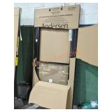 (1) 36" x 80" Black Screen Door