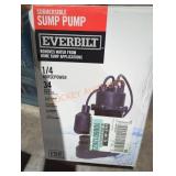 Everbilt submersible sump pump