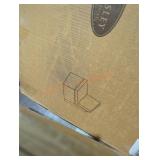 Outdoor wicker center chair brown
