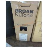Broan Nutone 30" range hood