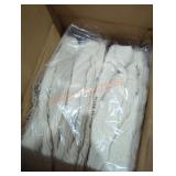 Box of woven scarfs