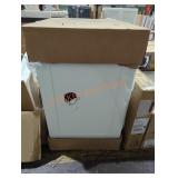 21" white cabinet base