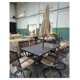 8 PC outdoor patio furniture