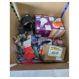 Box Lot Of Assorted Home Improvement Items