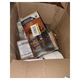 Box Lot Of Assorted Home Improvement Items