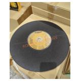 1 DeWalt 14" x 1/8" x 20mm metal cutting wheel