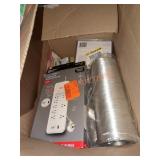 Box Lot Of Assorted Home Improvement Items