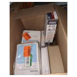 Box Lot Of Assorted Home Improvement Items