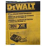 DeWalt 15 GA angled finish nailer
