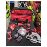 Milwaukee M18 4 Tool combo