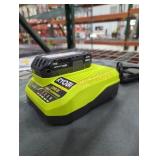 Ryobi 18v 2 ah battery and charger
