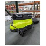 Ryobi 18v 2 ah battery and charger