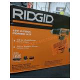 RIDGID 18v 2-Tool Combo Kit