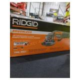 RIDGID 18v 4-1/2" Paddle Switch Angle Grinder