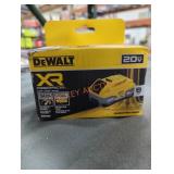 DeWalt 20v XR 8 ah battery
