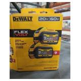 DeWalt 20v/60v flex volt 9 ah batteries