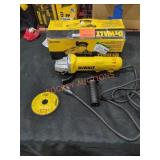 DeWalt paddle switch small angle grinder